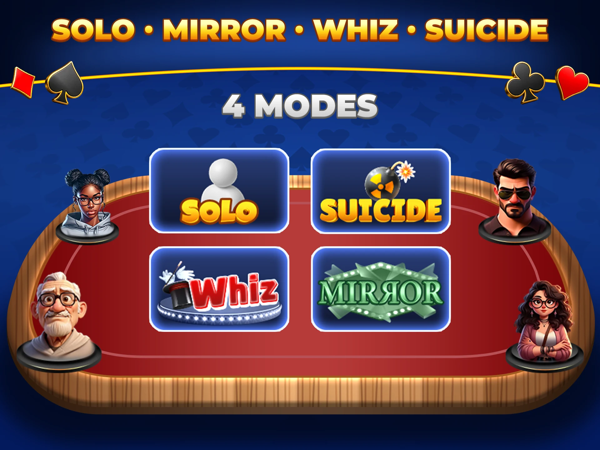 Spades Online Card Game Joker screenshot